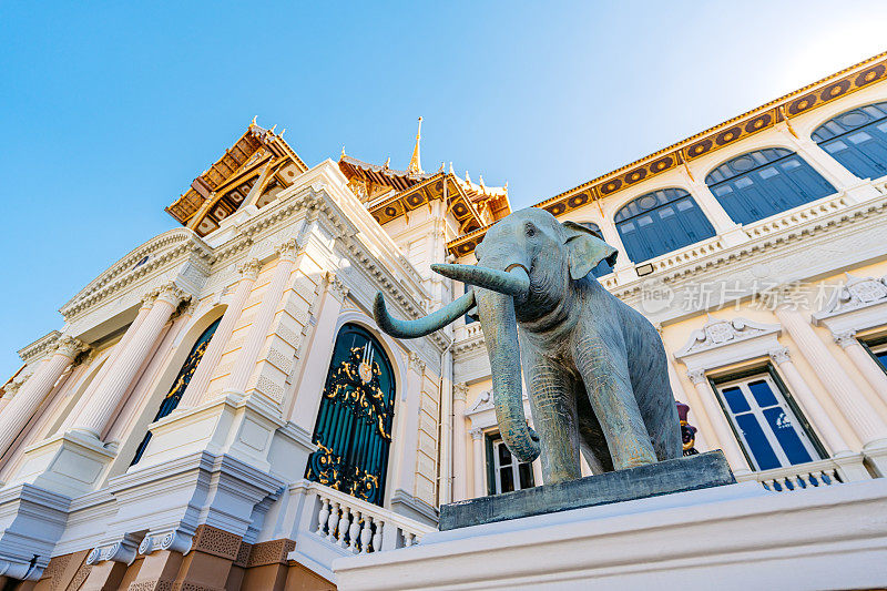 泰国曼谷大皇宫建筑群的Chakri Maha Prasat王座大厅